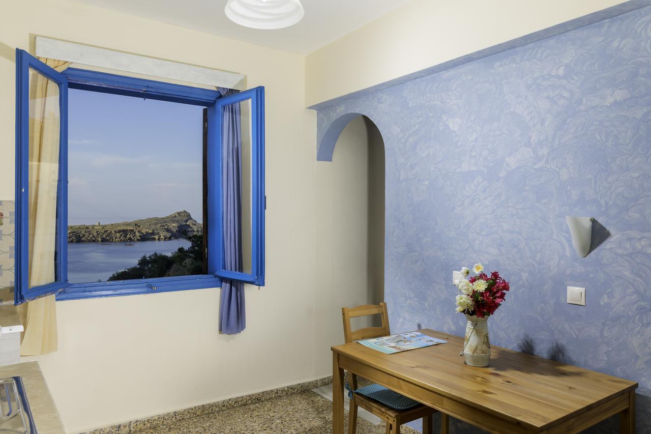 Vassos Apartments Líndos Екстериор снимка